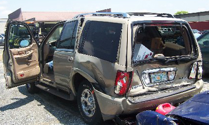 Lincoln Navigator Wreck