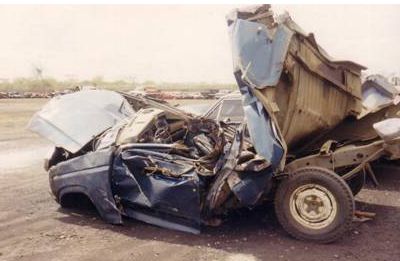 Ford Fairmont &acute;78 Crash Maracaibo, Venezuela