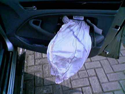 Side Airbag Deployed