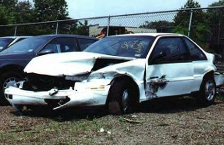 Chevy Beretta Crash