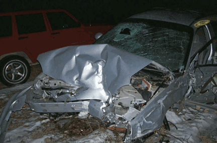 Ford Taurus Versus Ford Taurus: Acident