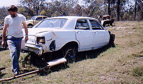 Ford falcon accident photo