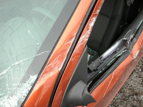 Pontiac G5 Bad Wreck: Mirror Torn Off Portage, IN&nbsp; 
