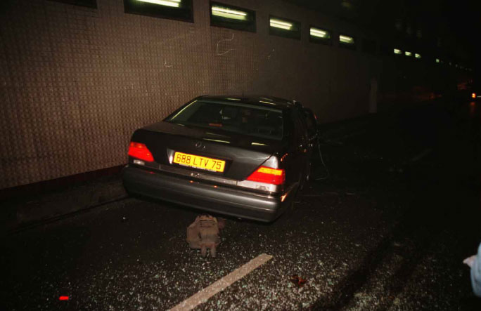 Diana Accident Pictures
