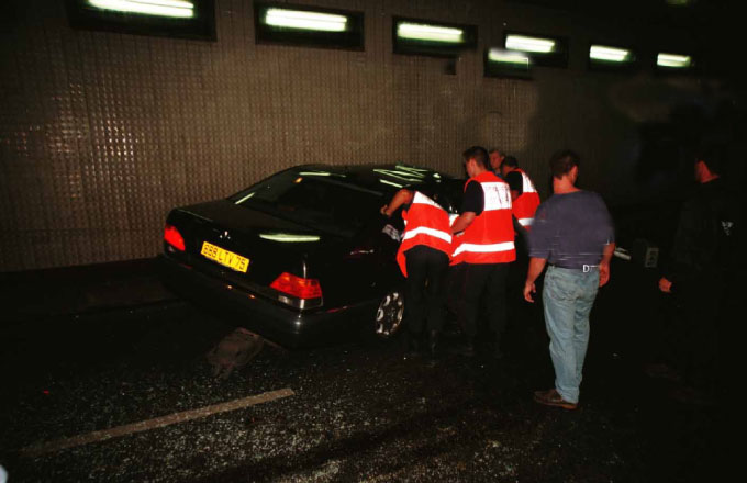 Dian car crash pics
