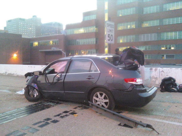 Honda Accord Run Off road