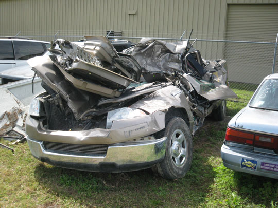 F 150 crash accident