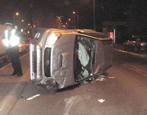 Toyota rollover serbia