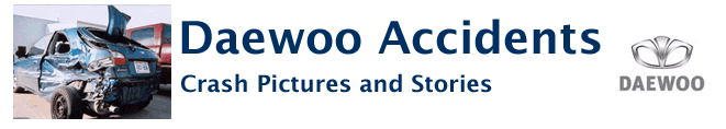 Daewoo crash accident