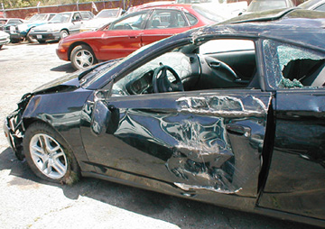 Toyota Crashed